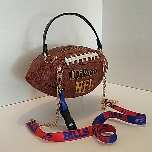 HANDMADE Football Purse (BUFFALO BILLS) 🏈 - Picture 9 of 17